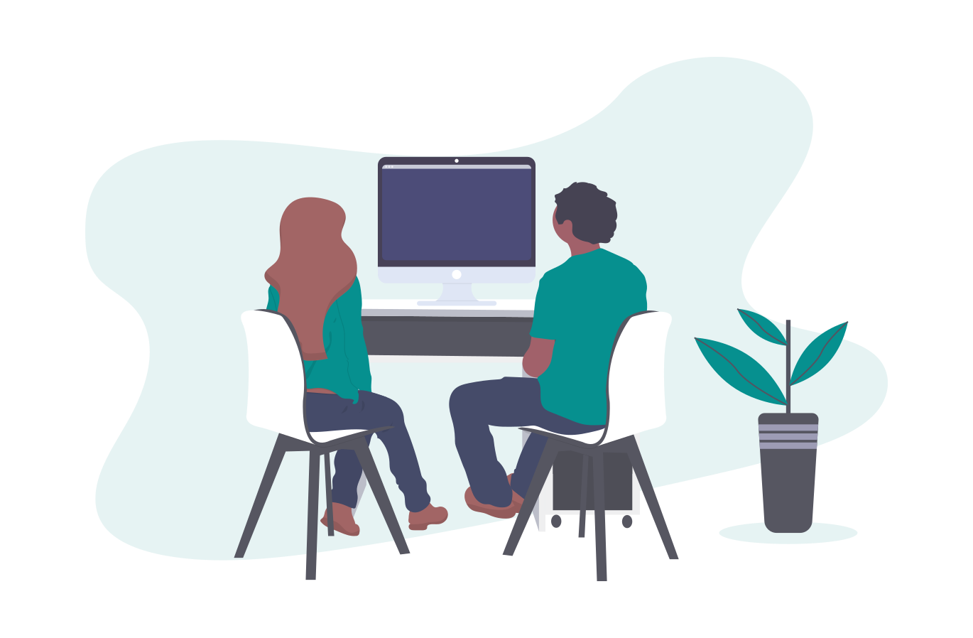 Students building this website