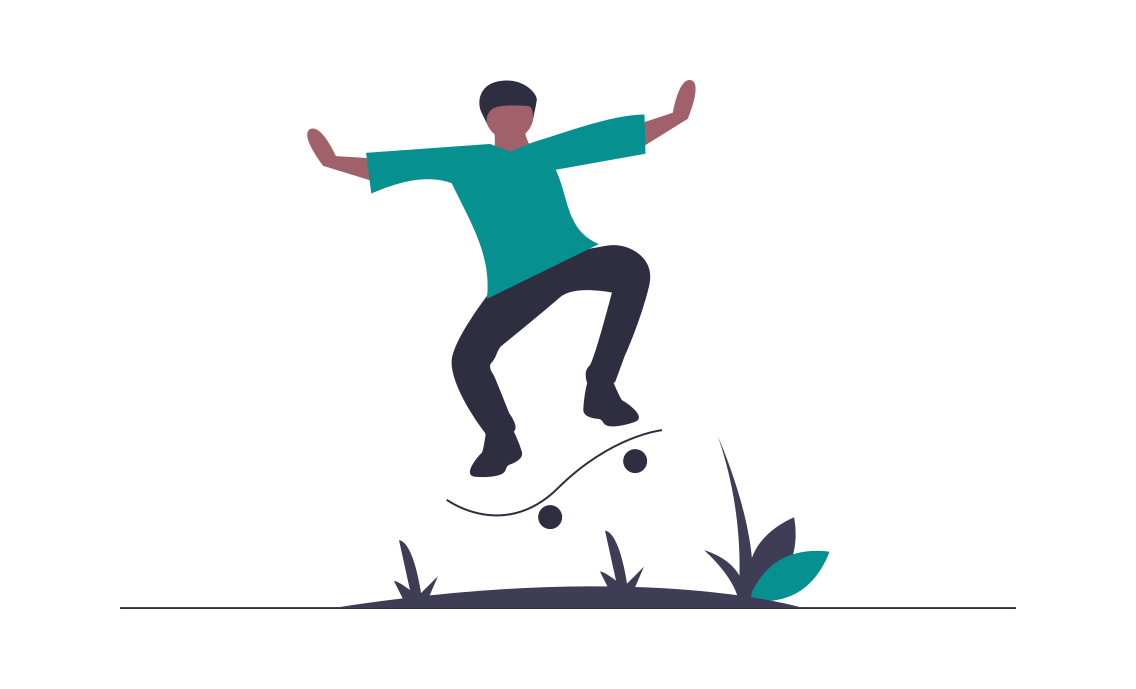 Person enjoying freedom